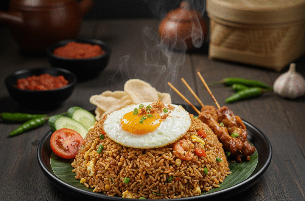 Nasi goreng recette: un plat indonésien facile et savoureux