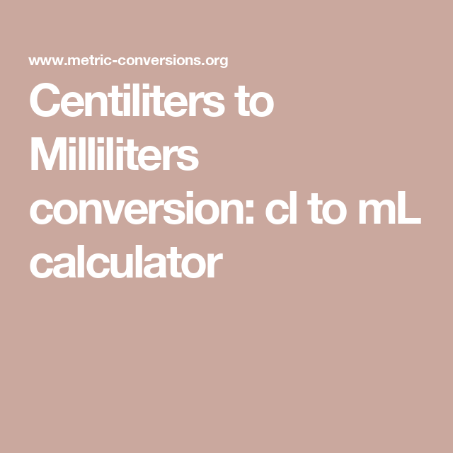 Conversion cl grammes design