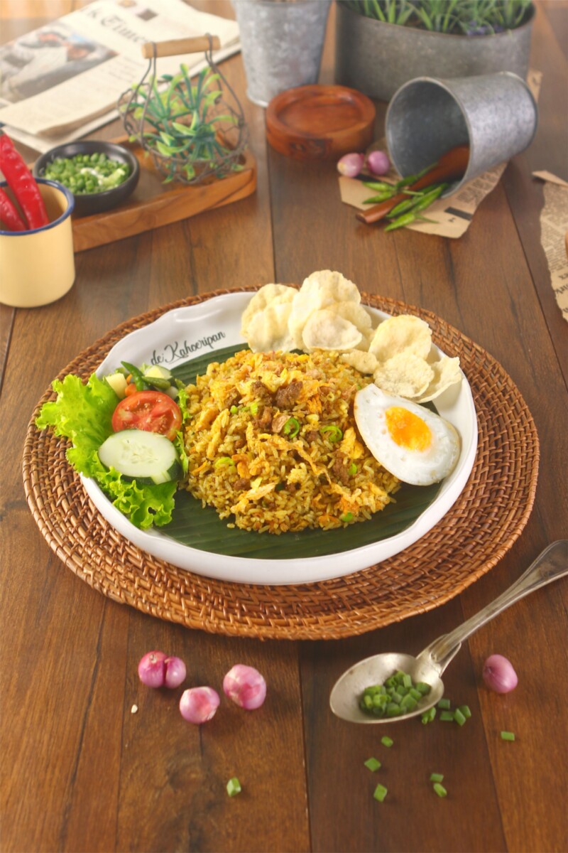 Plat indonésien voyage