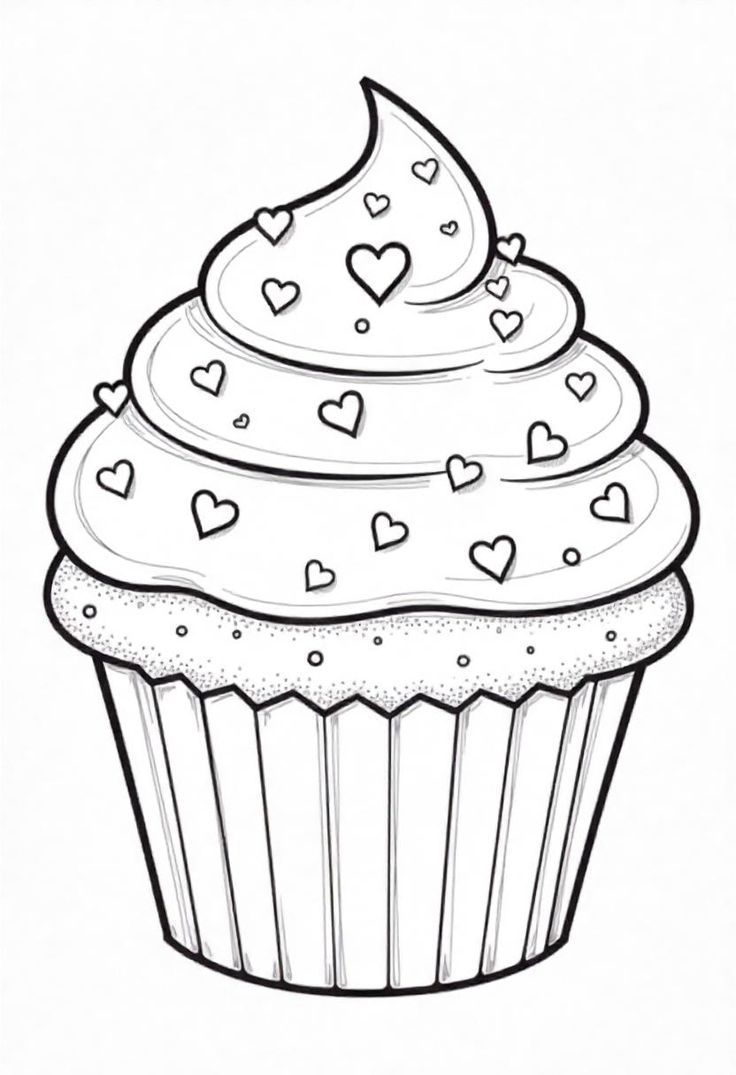 Dessin gâteau enfant