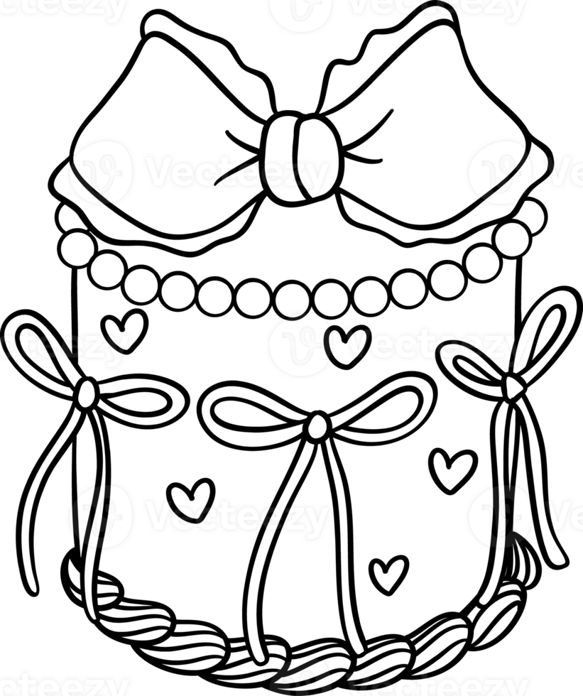 Dessin gâteau enfant