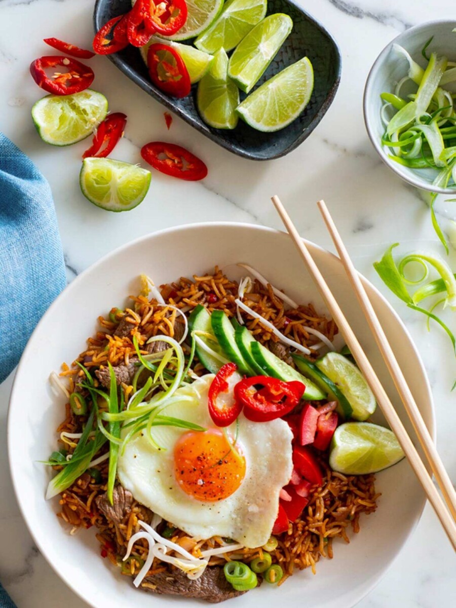 Nasi goreng photo stylée