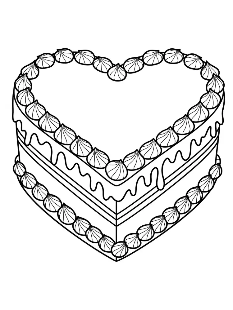 Dessin gâteau enfant