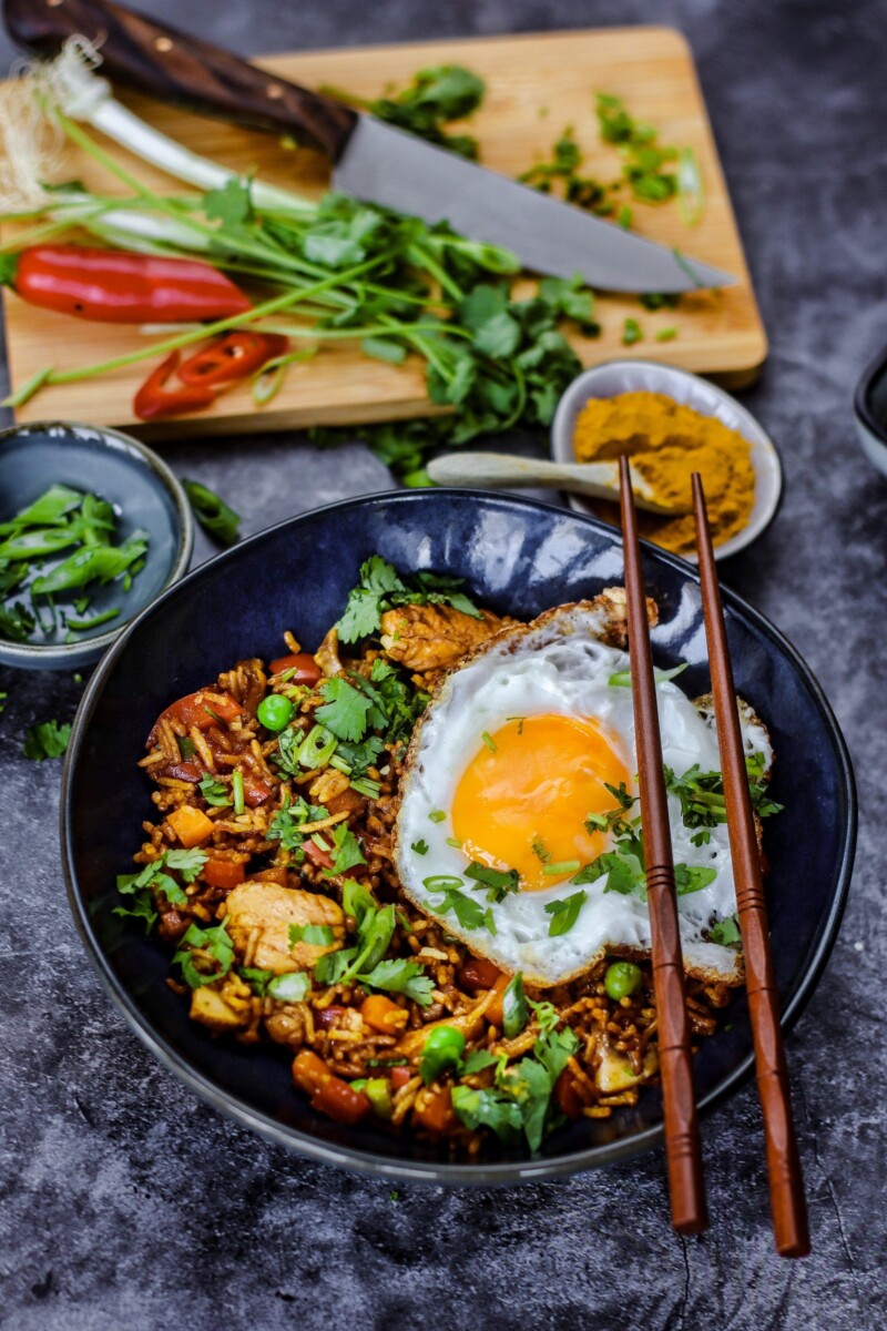 Nasi goreng photo stylée