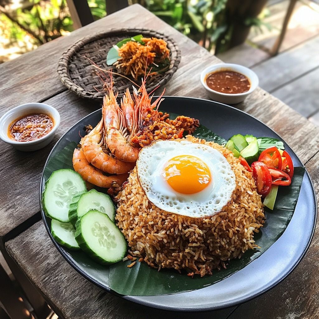 Plat indonésien voyage