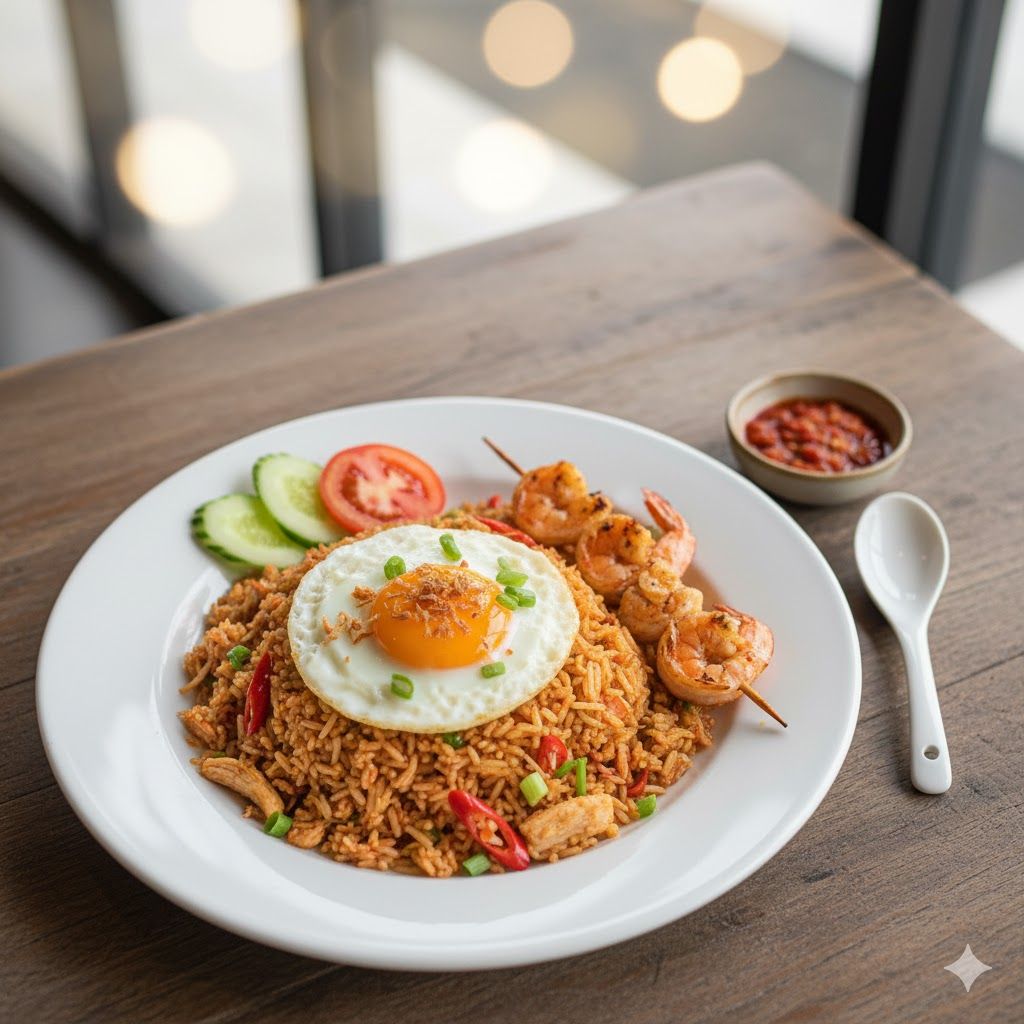 Plat indonésien voyage