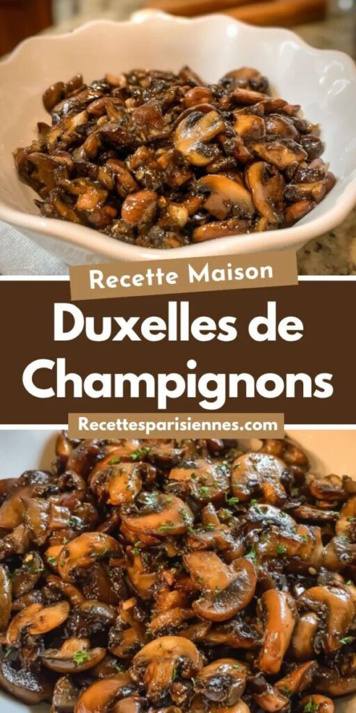 Duxelles de champignon idées