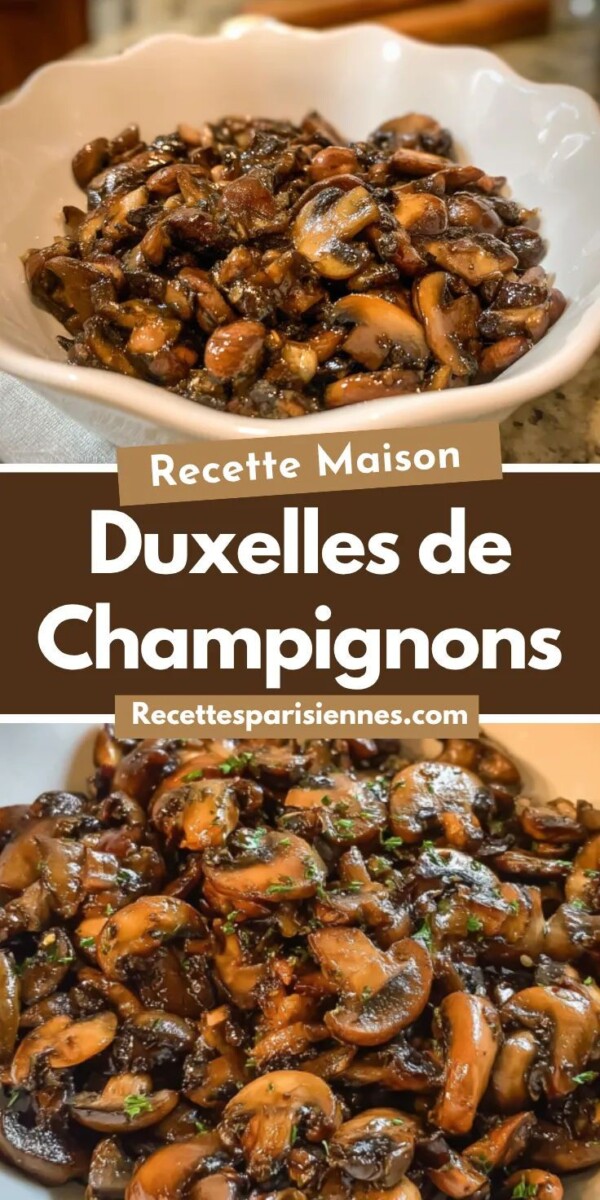 Duxelles de champignon idées