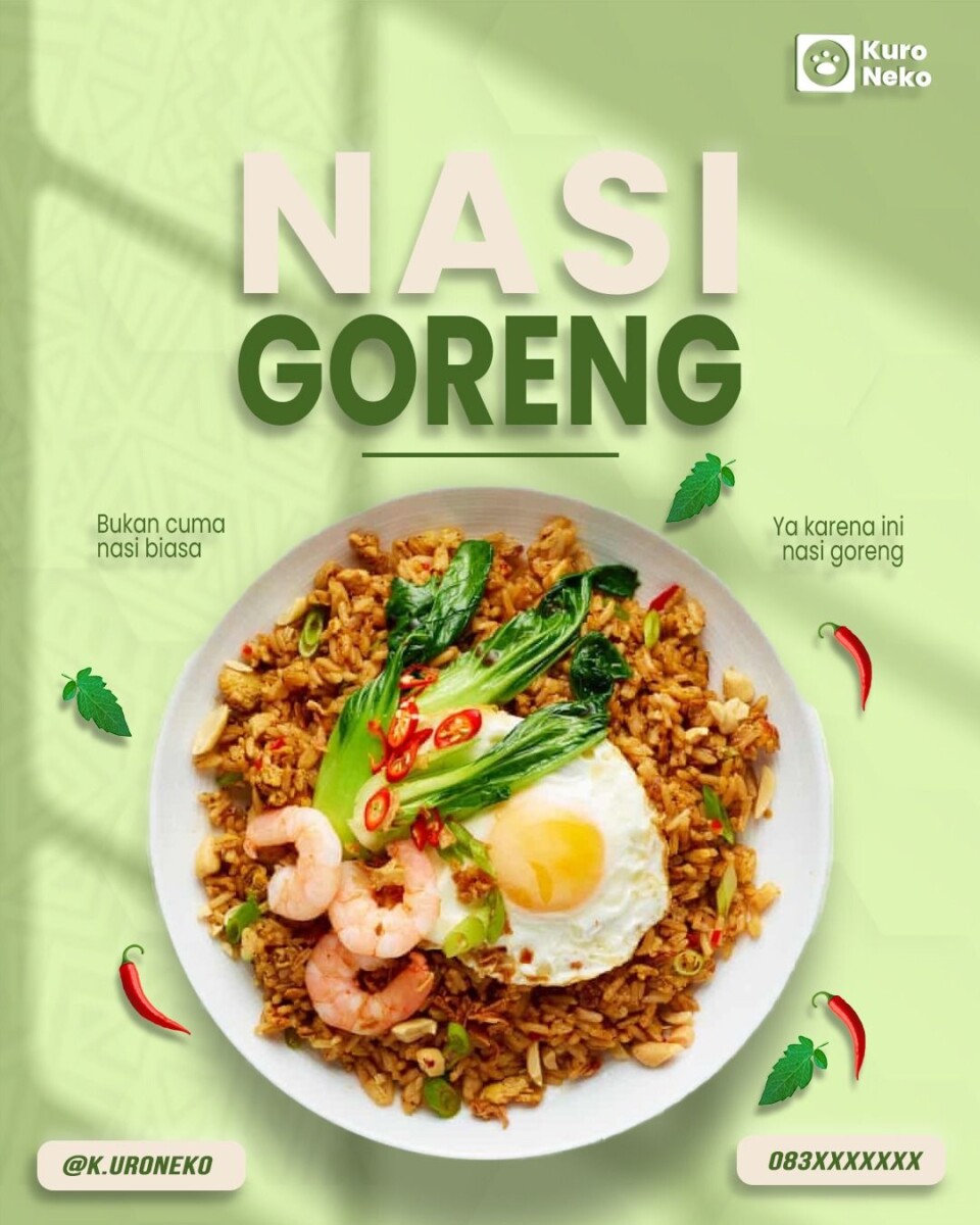 Plat indonésien voyage