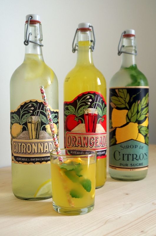 Sirop maison artisanale bouteille