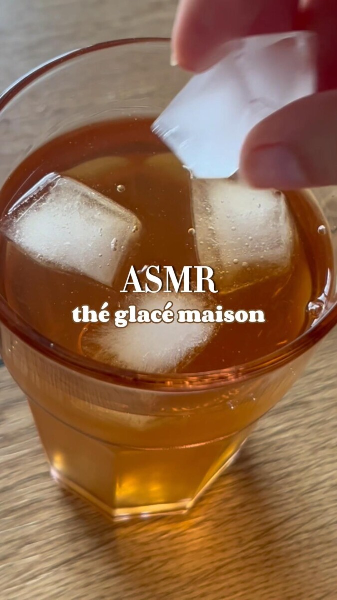 Thé glacé maison recette visuel
