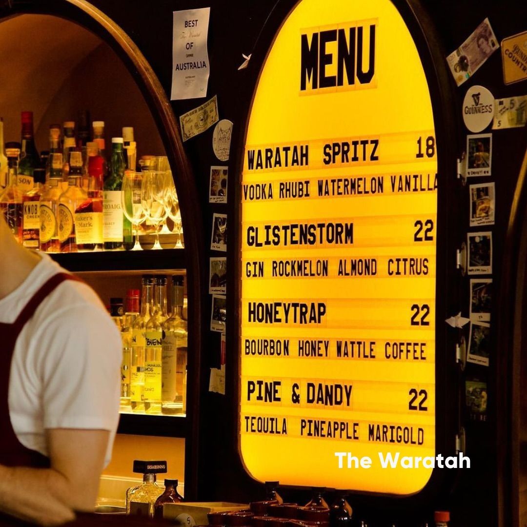 Cocktail shaker service bar