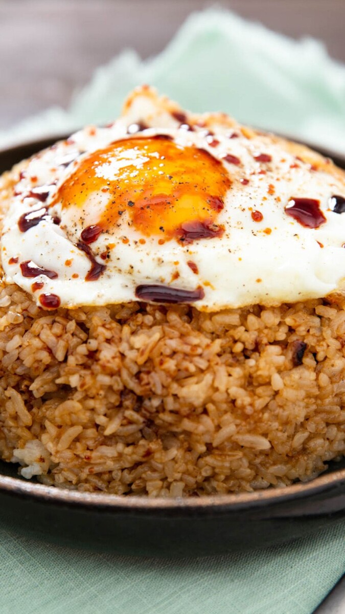 Riz frit indonésien authentique