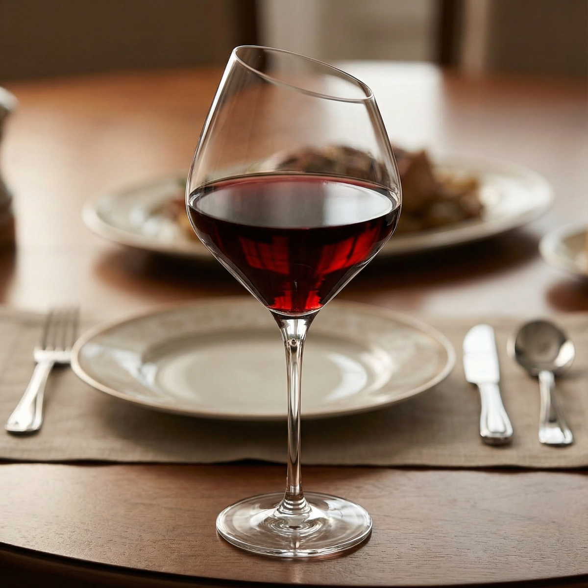 Vin versé verre dégustation