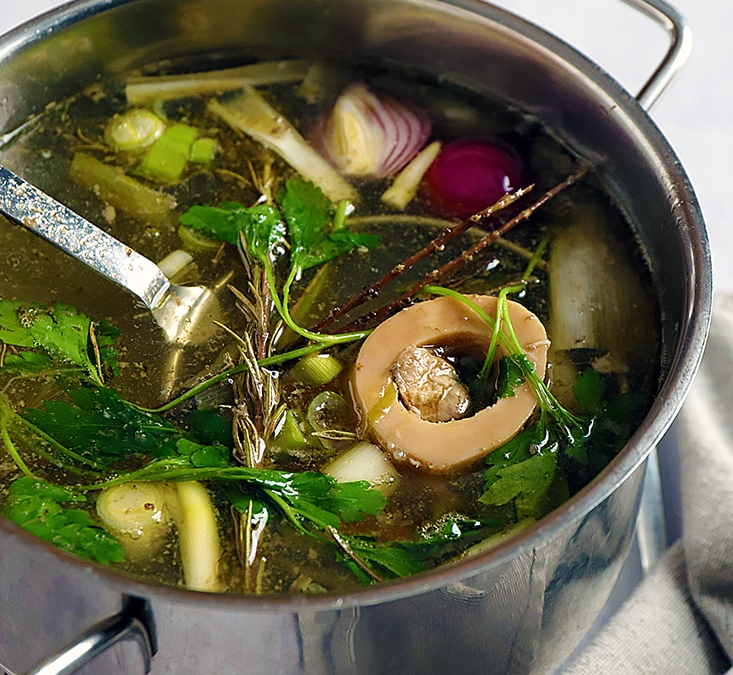Soupes et veloutés : Réussir son mouillage avec 150 ml en cl de bouillon