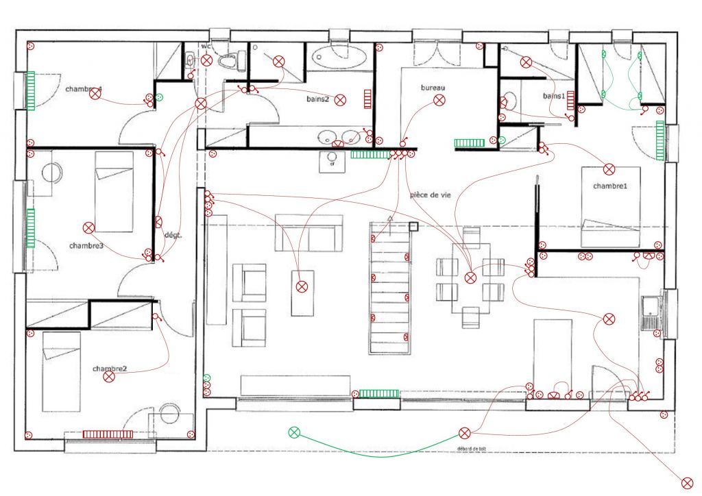 tarif rénovation électrique maison 100m2