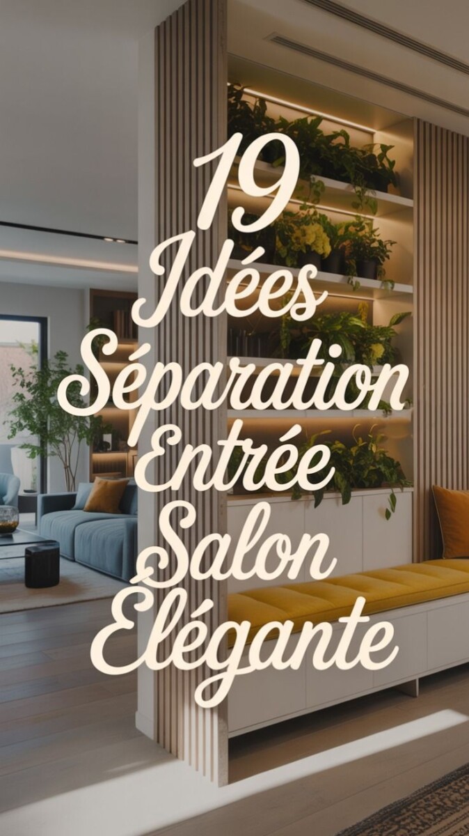 décoration entrée extérieure stylée