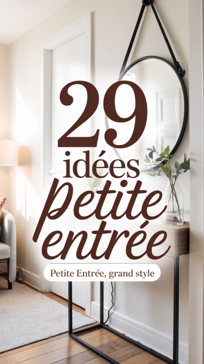 style porte d'entrée déco