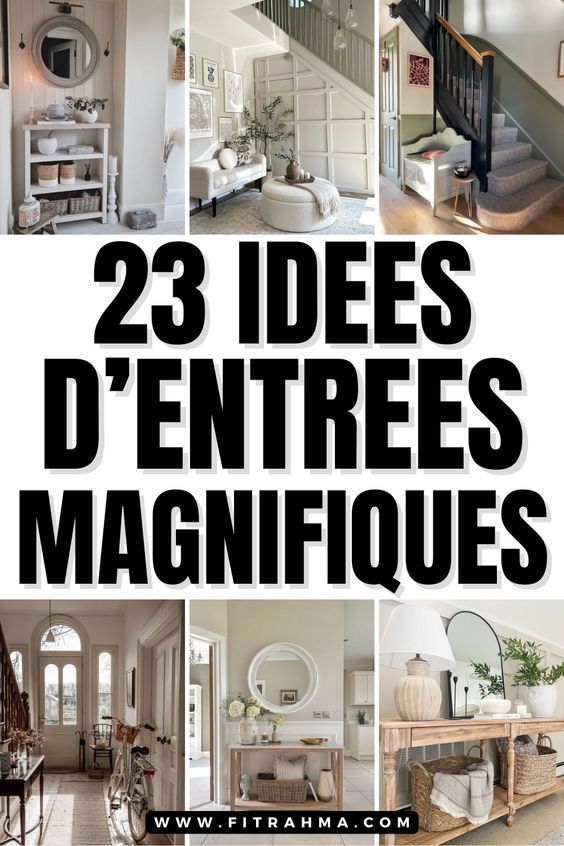 style porte d'entrée déco