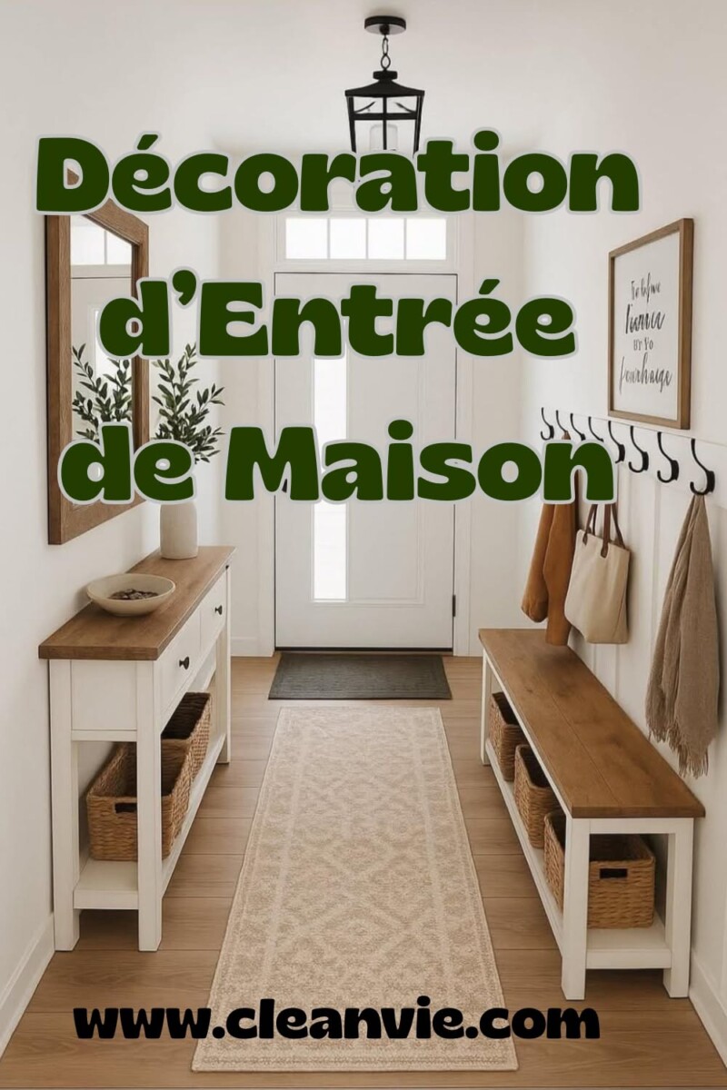 style porte d'entrée déco