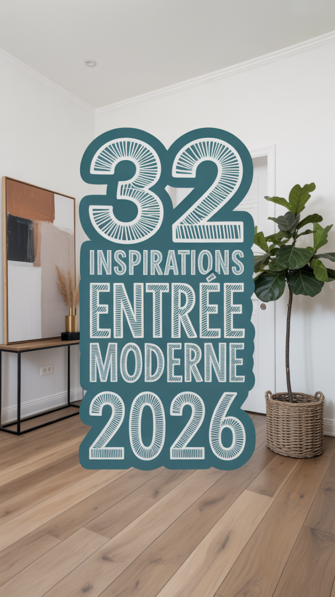 style porte d'entrée déco