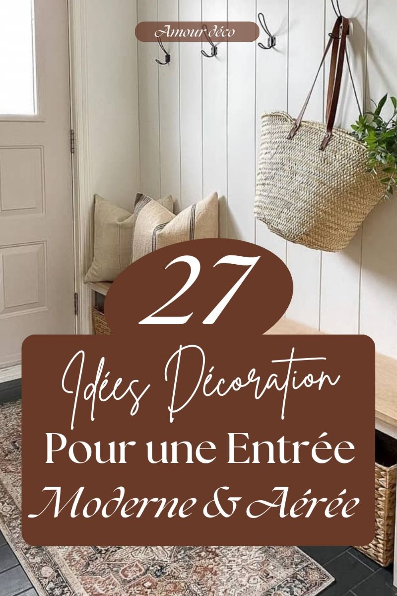 style porte d'entrée déco