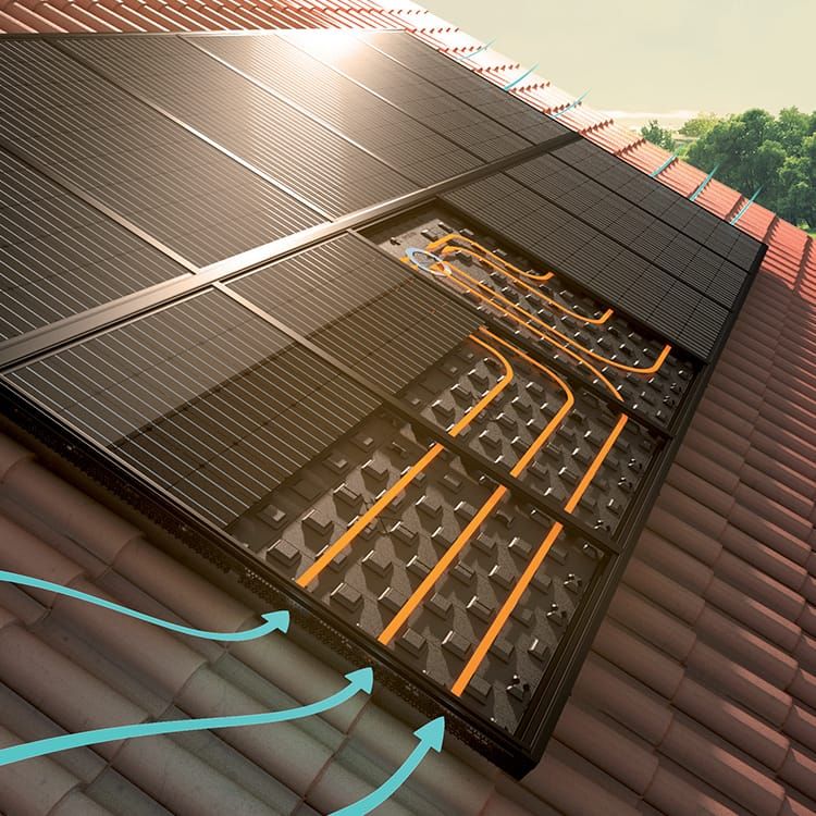 chauffage d'appoint solaire maison