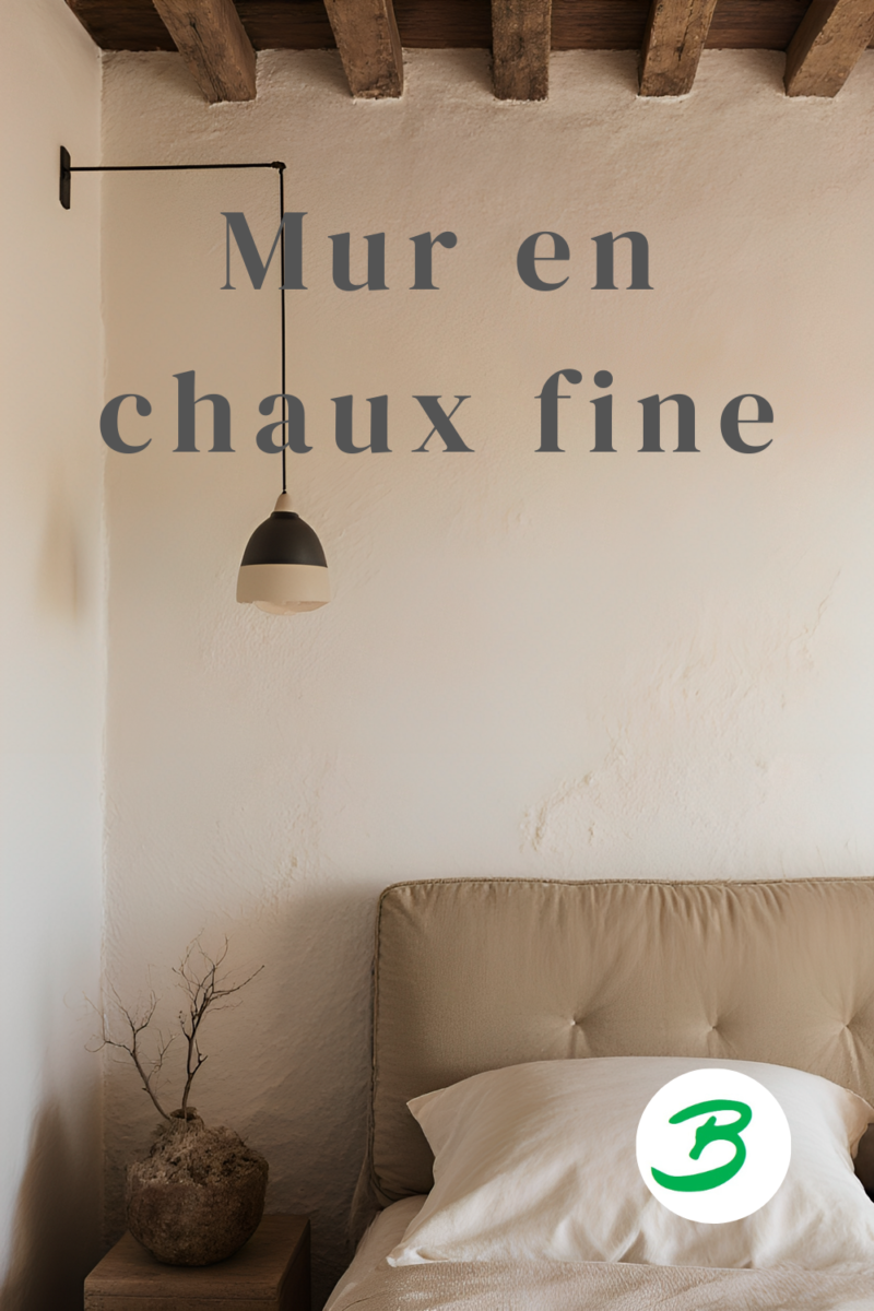 Décoration murale chaux