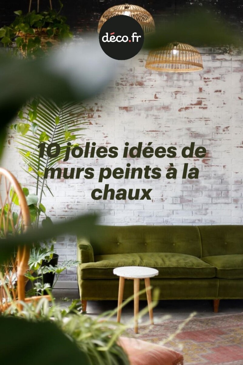 Peinture chaux intérieure