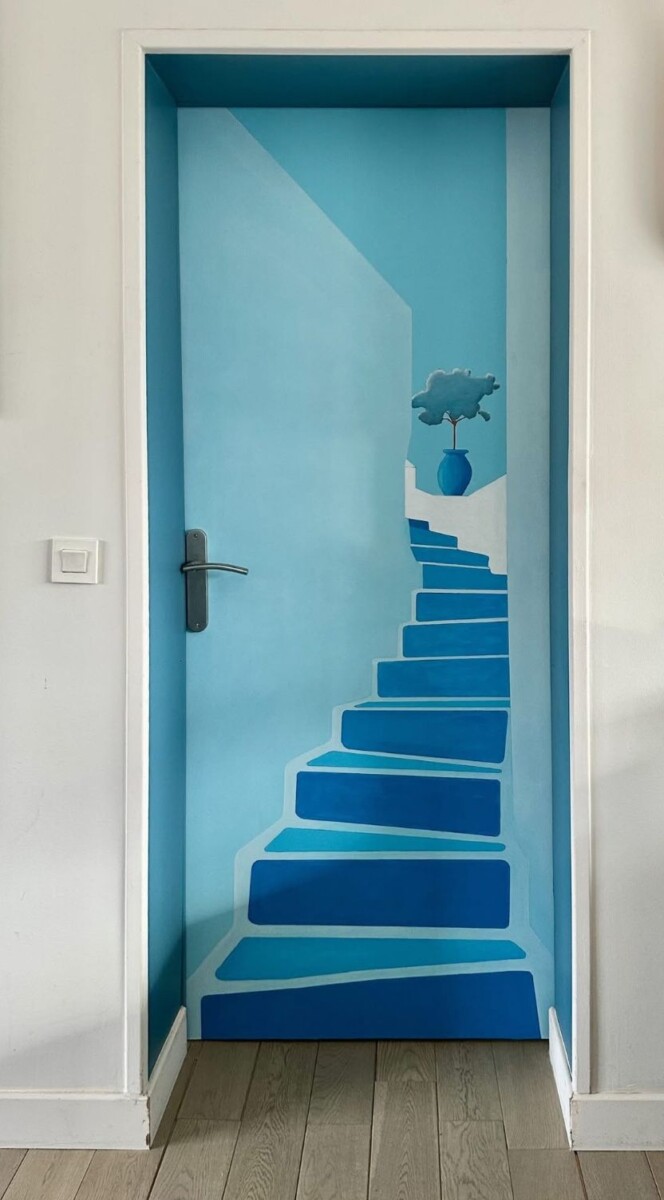 idée couleur porte intérieure