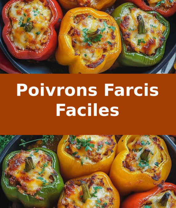 Recette poivrons farcis végétarien : un plat coloré et savoureux à découvrir