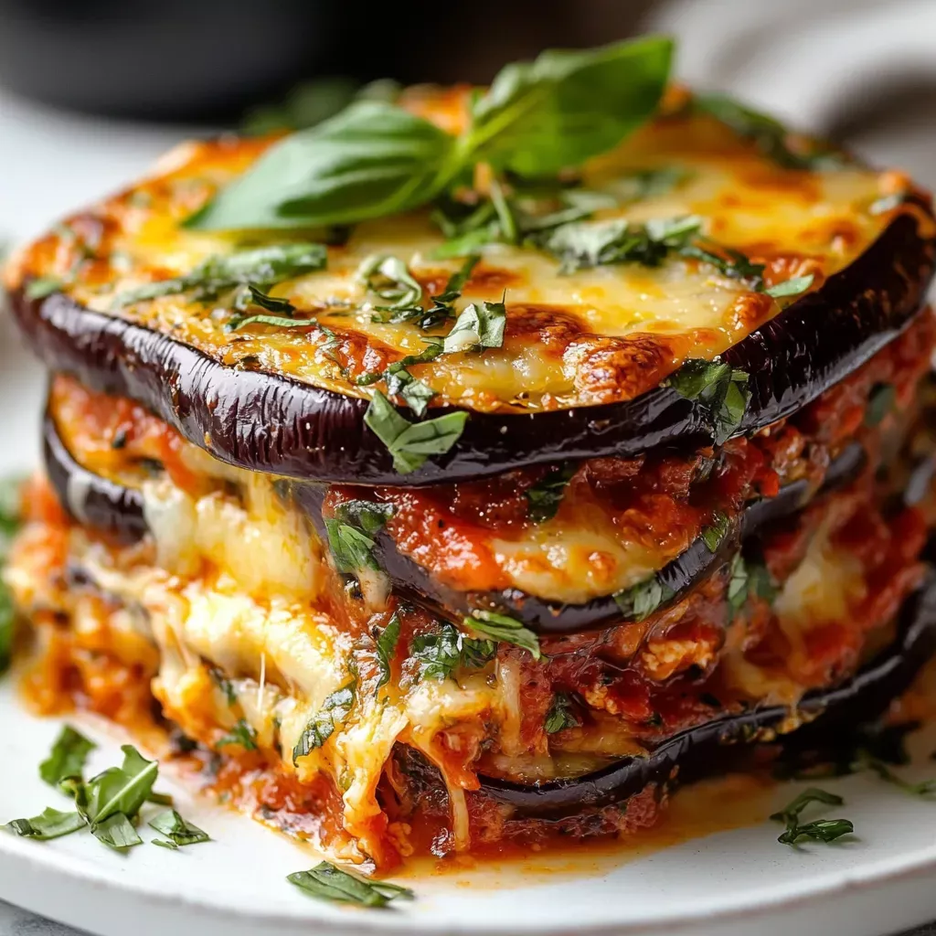 Plat aubergine farcie méditerranéen
