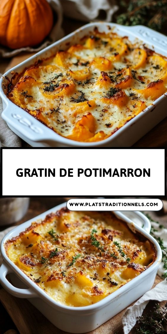 plat automnal potimarron végétarien