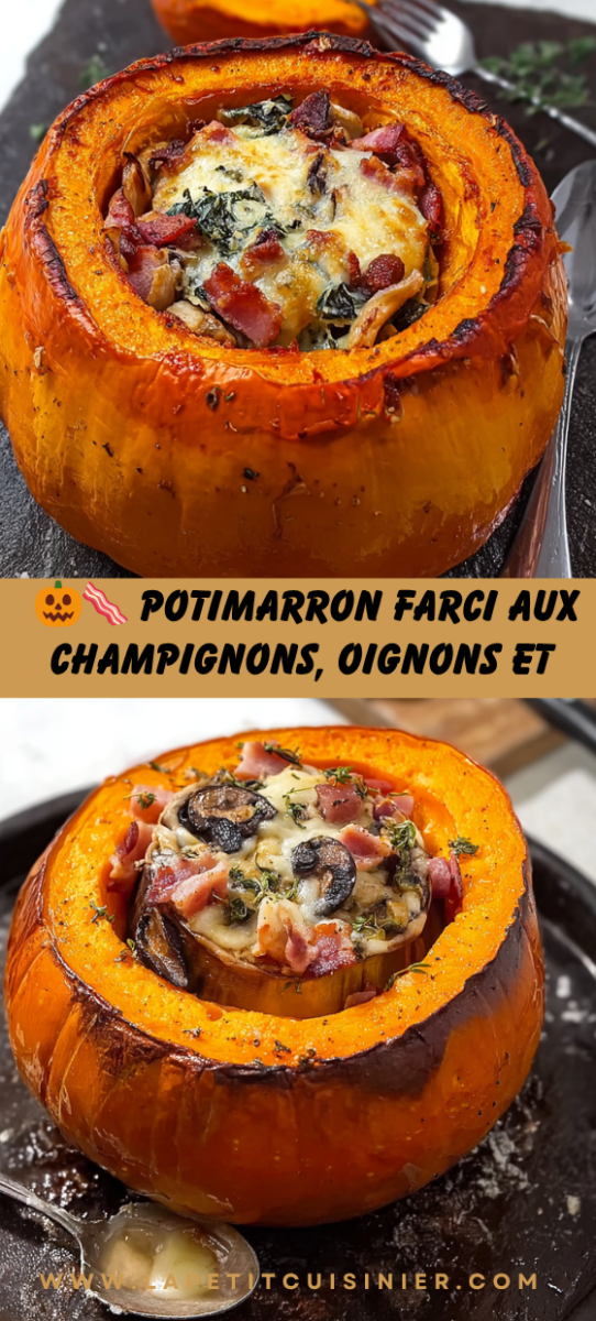 plat automnal potimarron végétarien