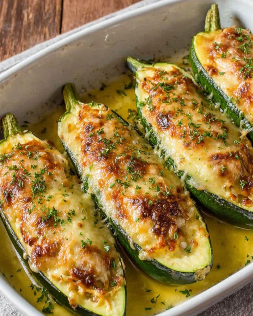 courgette ronde farcie végétarienne