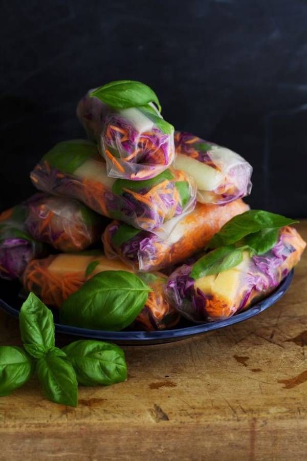 Rouleau printemps végétarien recette