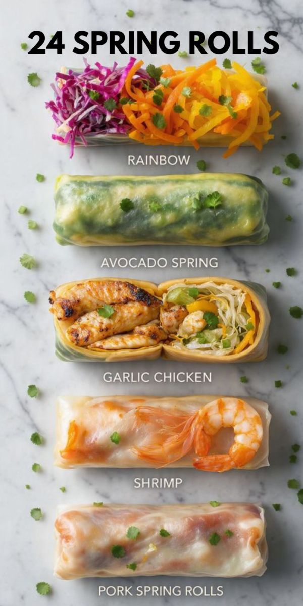Recette végétarienne rouleau printemps
