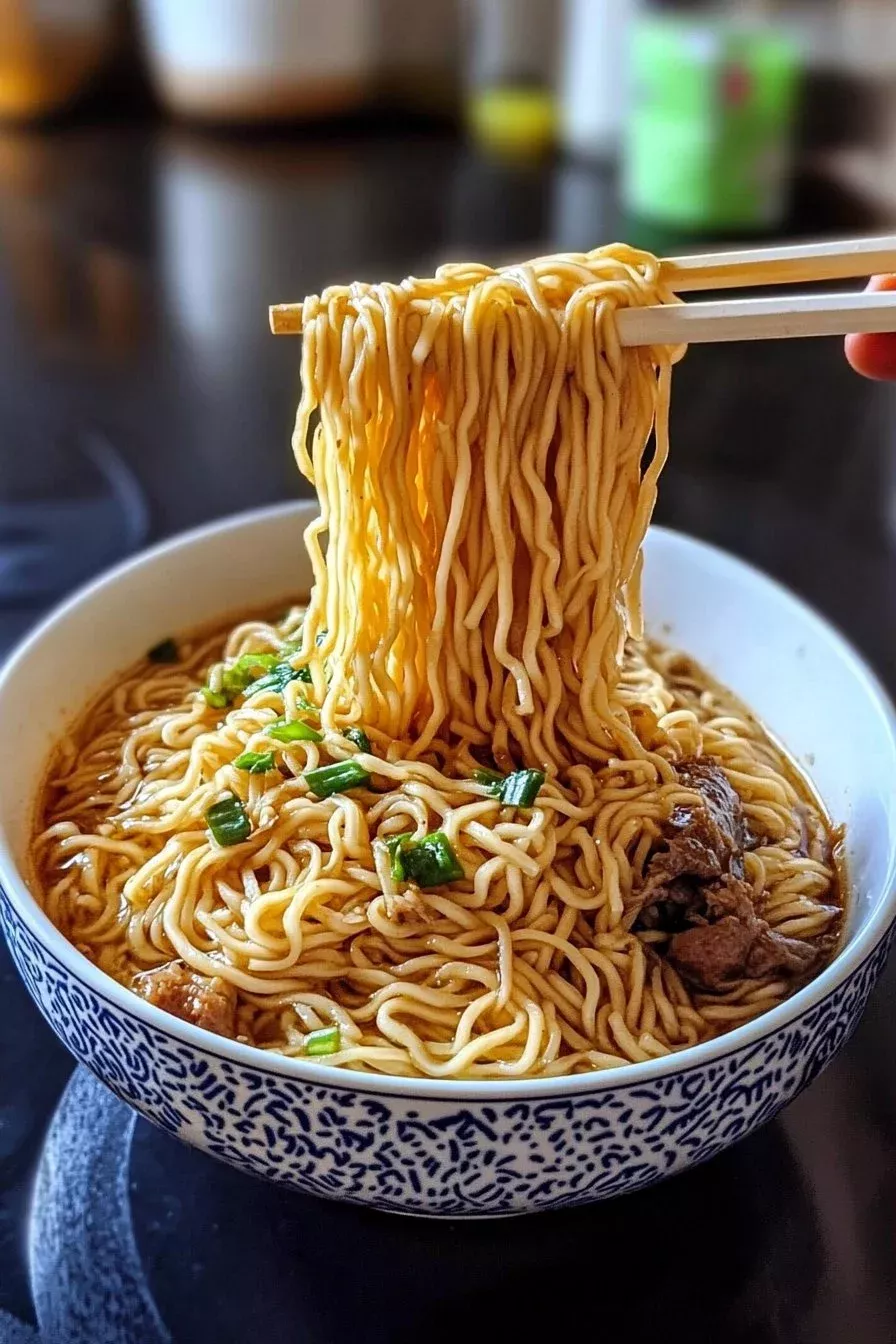 Nouilles de riz végétariennes savoureuses
