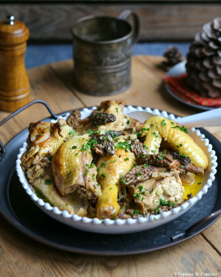 poularde au four cuisson lente