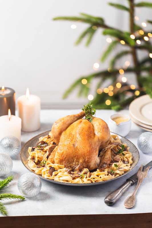 poularde au four cuisson lente