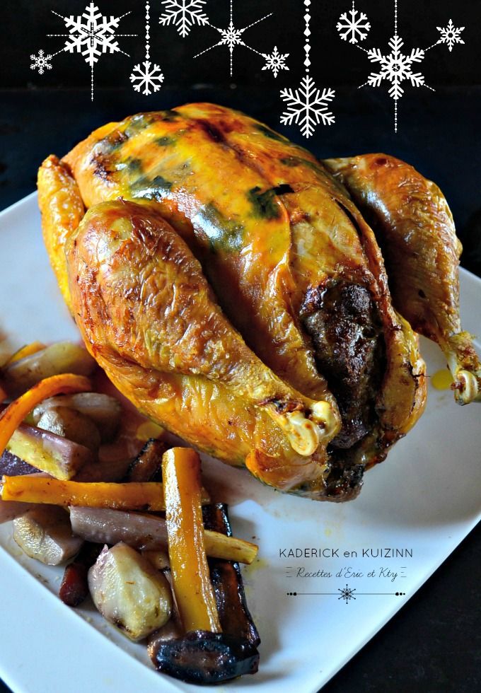 poularde au four cuisson lente
