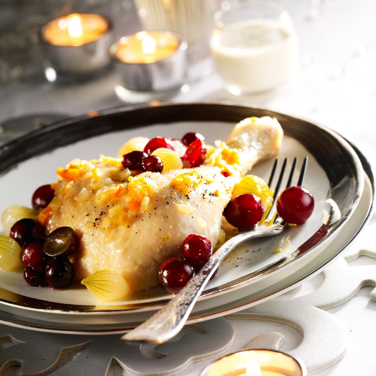 poularde au four cuisson lente