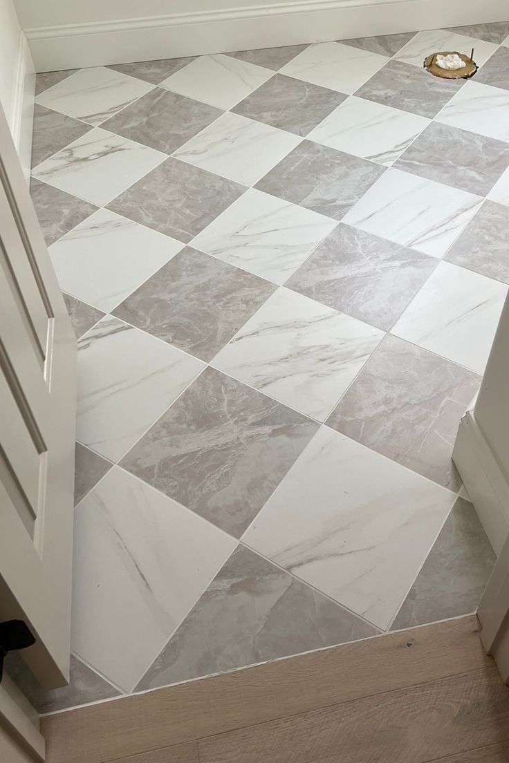 carrelage diagonal installation