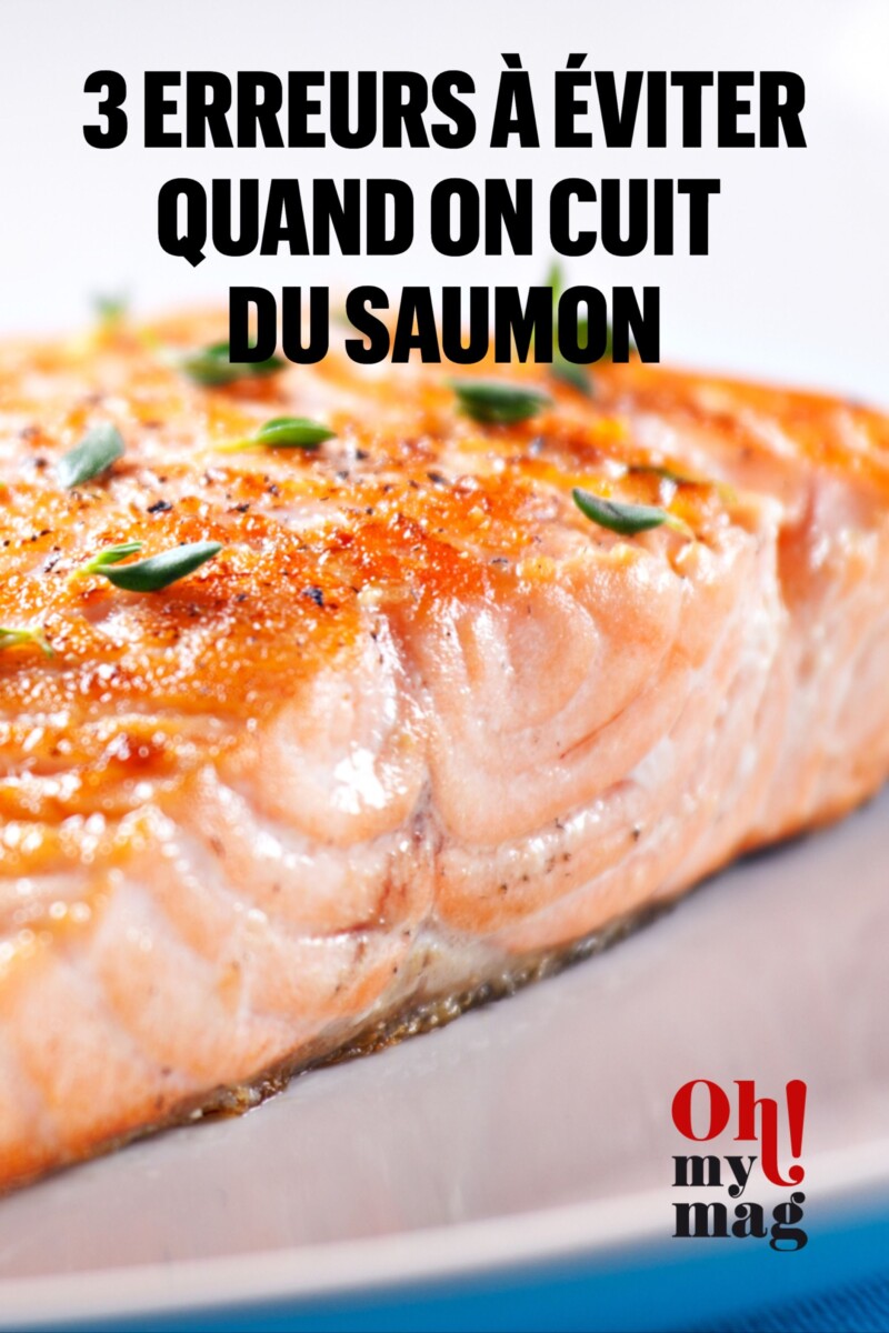 Cuisson saumon au four