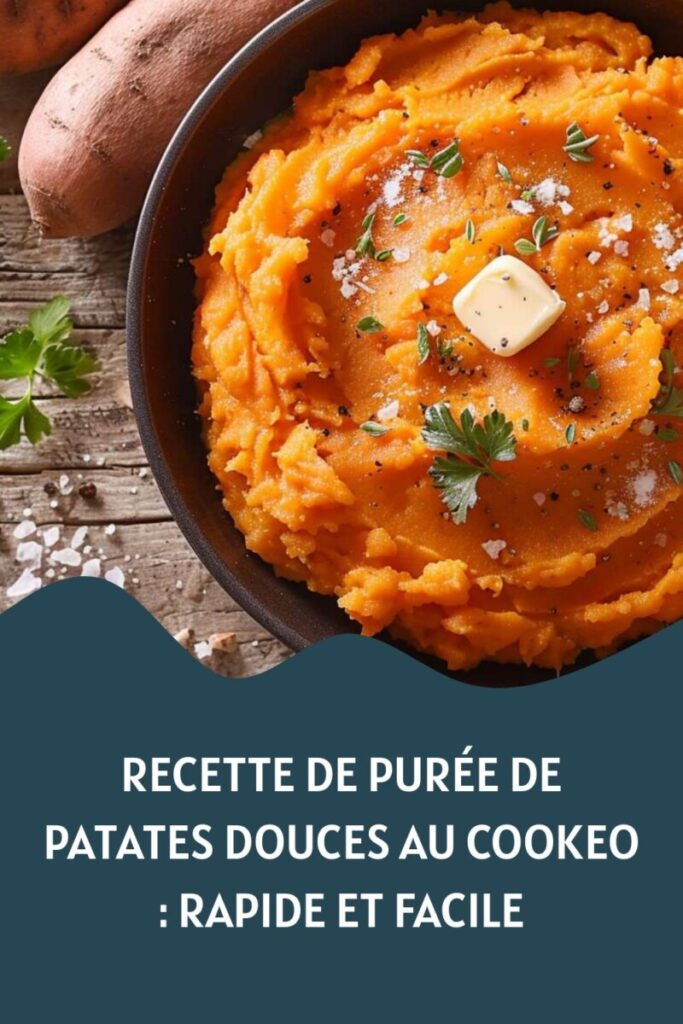 cuisson patate douce cookeo