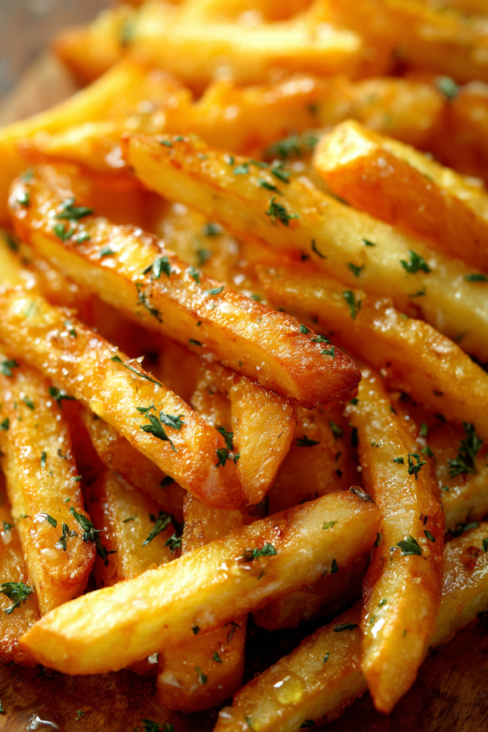 Frites croustillantes patate douce