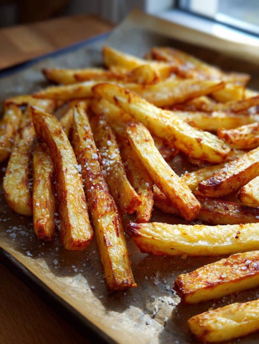 Frites croustillantes patate douce