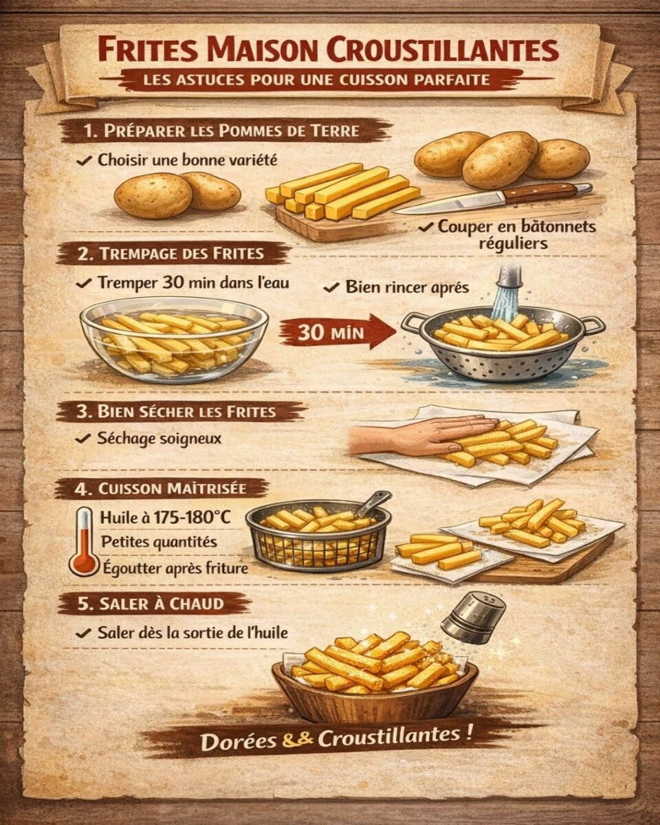 Frites croustillantes patate douce