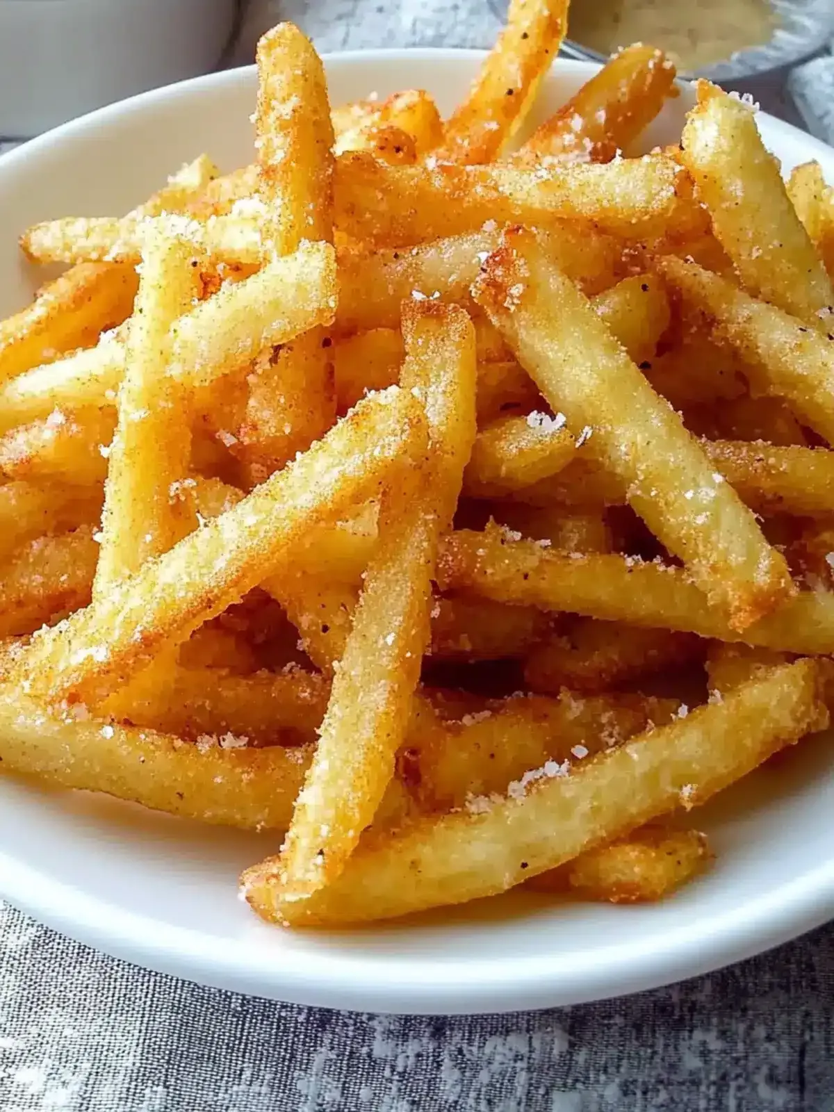 Air fryer patate douce frites