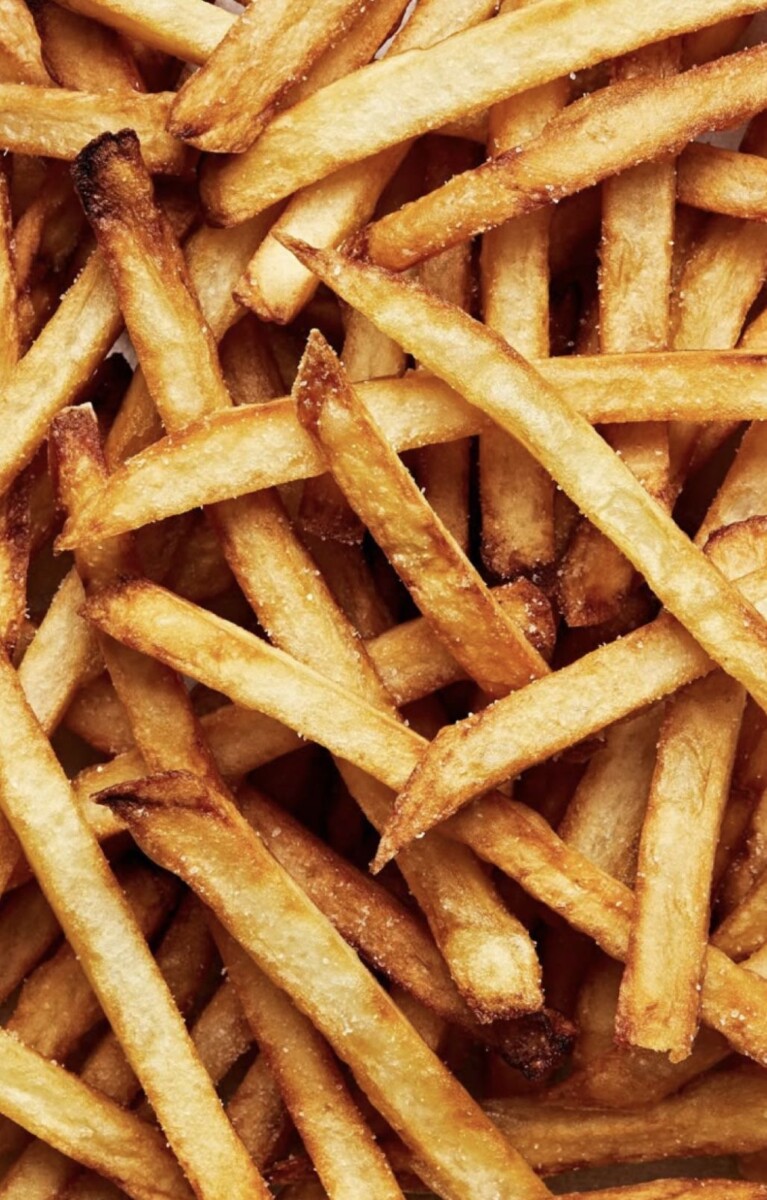 Air fryer patate douce frites